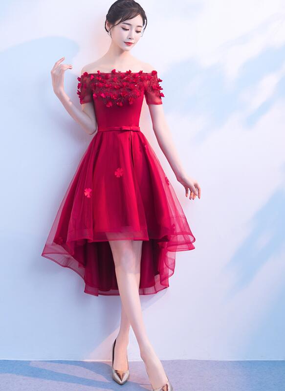 beautiful red dress